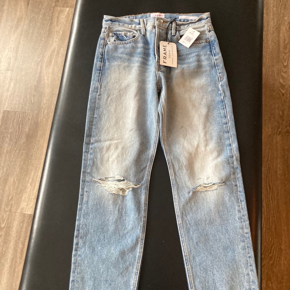 Frame re released rigid jeans